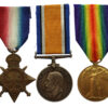 WW1 1914-15 Star Medal Trio - Cpl. W.H. Richards, Royal Engineers