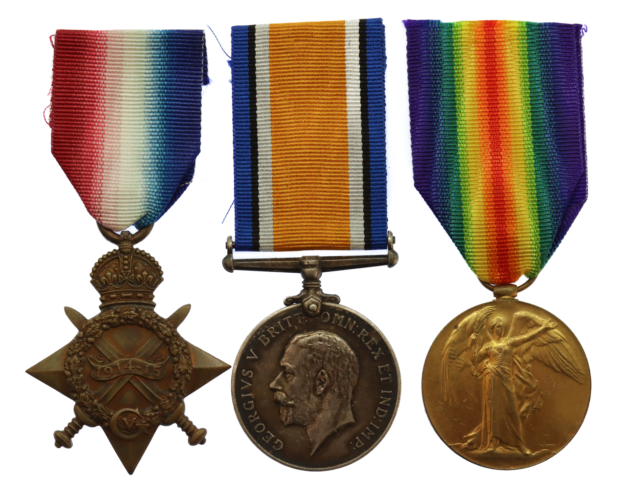 WW1 1914-15 Star Medal Trio - Cpl. W.H. Richards, Royal Engineers