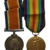 WW1 British War & Victory Medal Pair - Pte. J. Rodgers, West Yorkshire Regiment