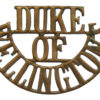 West Riding Regiment (DUKE/OF/WELLINGTON'S) Shoulder Title