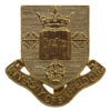 University of Sheffield O.T.C. Anodised (Staybrite) Cap Badge
