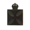 Royal Army Chaplain's Department Collar Badge - King's Crown (1st Pattern)