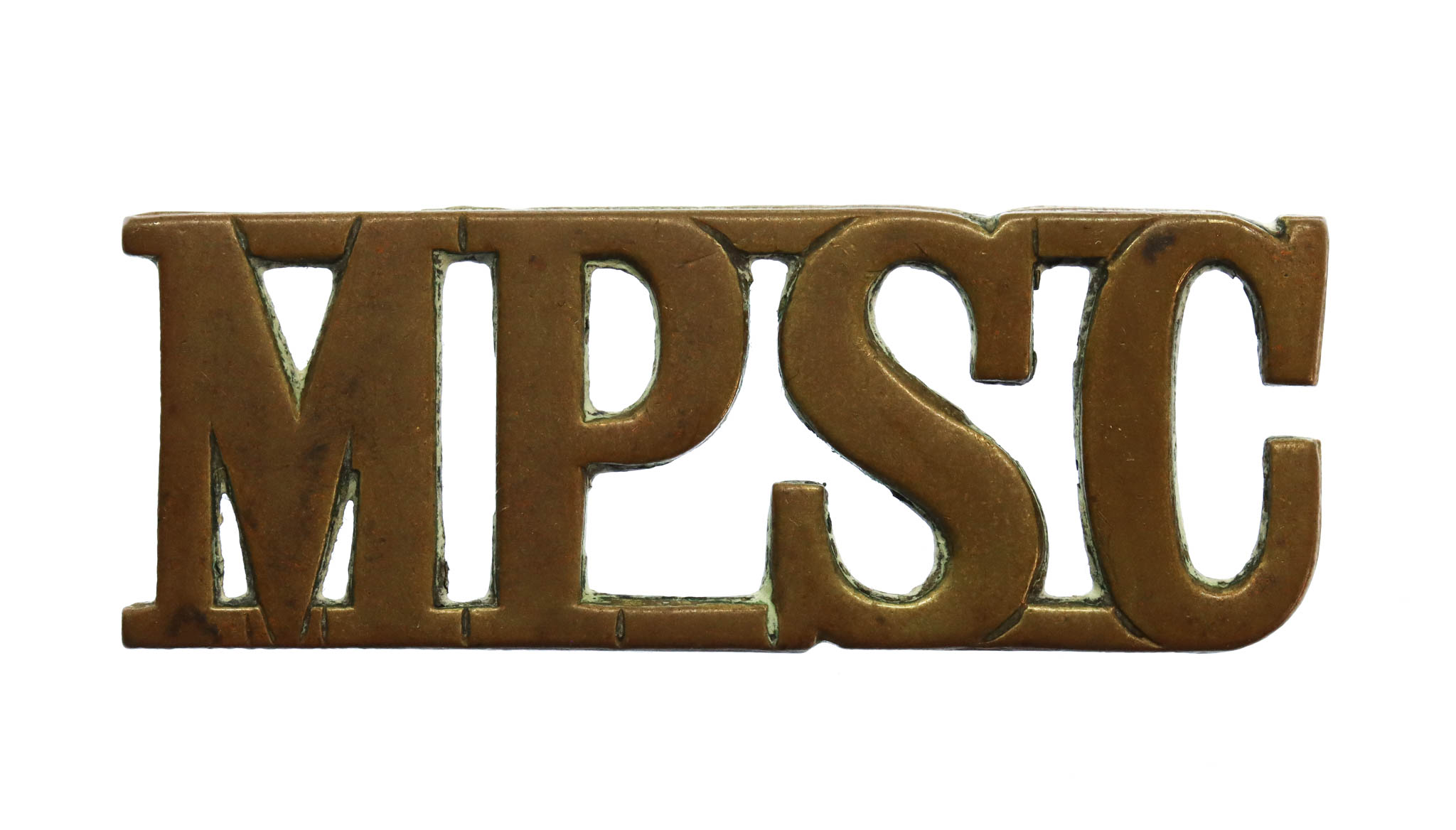 Military Provost Staff Corps (M.P.S.C.) Shoulder Title
