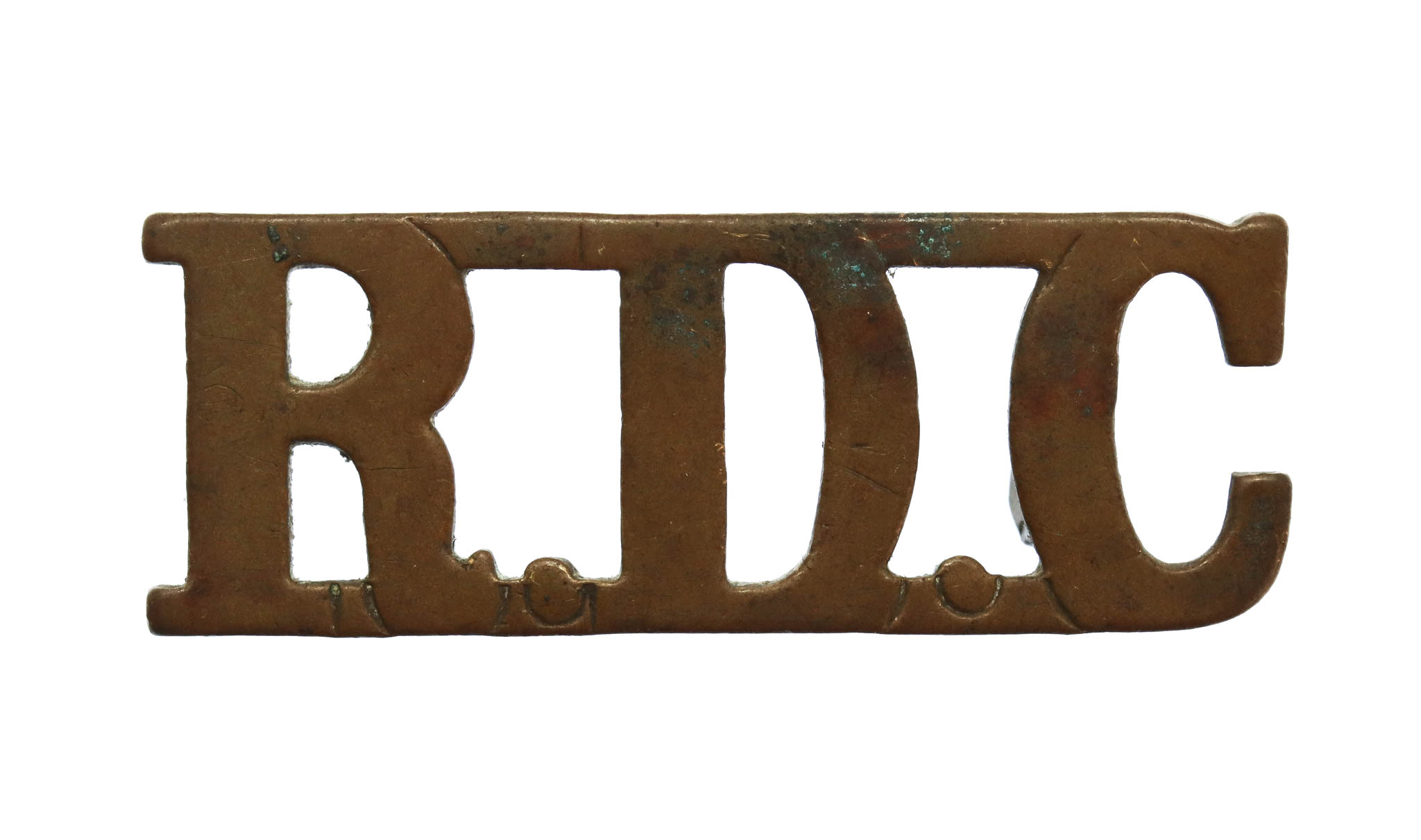 Royal Defence Corps (R.D.C.) Shoulder Title
