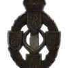 Royal Electrical & Mechanical Engineers (R.E.M.E.) WW2 Plastic Economy Cap Badge