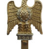 1st Royal Dragoons Anodised (Staybrite) Cap Badge