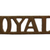 1st Royal Dragoons (ROYALS) Shoulder Title