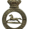 Victorian 2nd Volunteer Bn. P.W.O. West Yorkshire Regiment Glengarry Badge