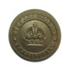 Dumbartonshire Constabulary White Metal Button - King's Crown (24mm)