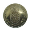 Hove Borough Police White Metal Coat of Arms Button (Post 1898 seal) (24mm)