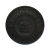 Rutland County Constabulary Black Button - King's Crown (25mm)