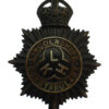 Lincolnshire Constabulary Small Star Helmet Plate - King's Crown