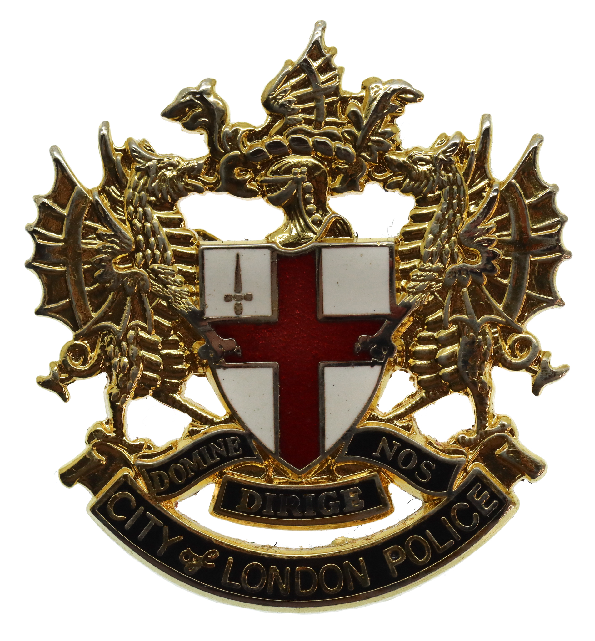 City of London Police Enamelled Warrant Card Badge