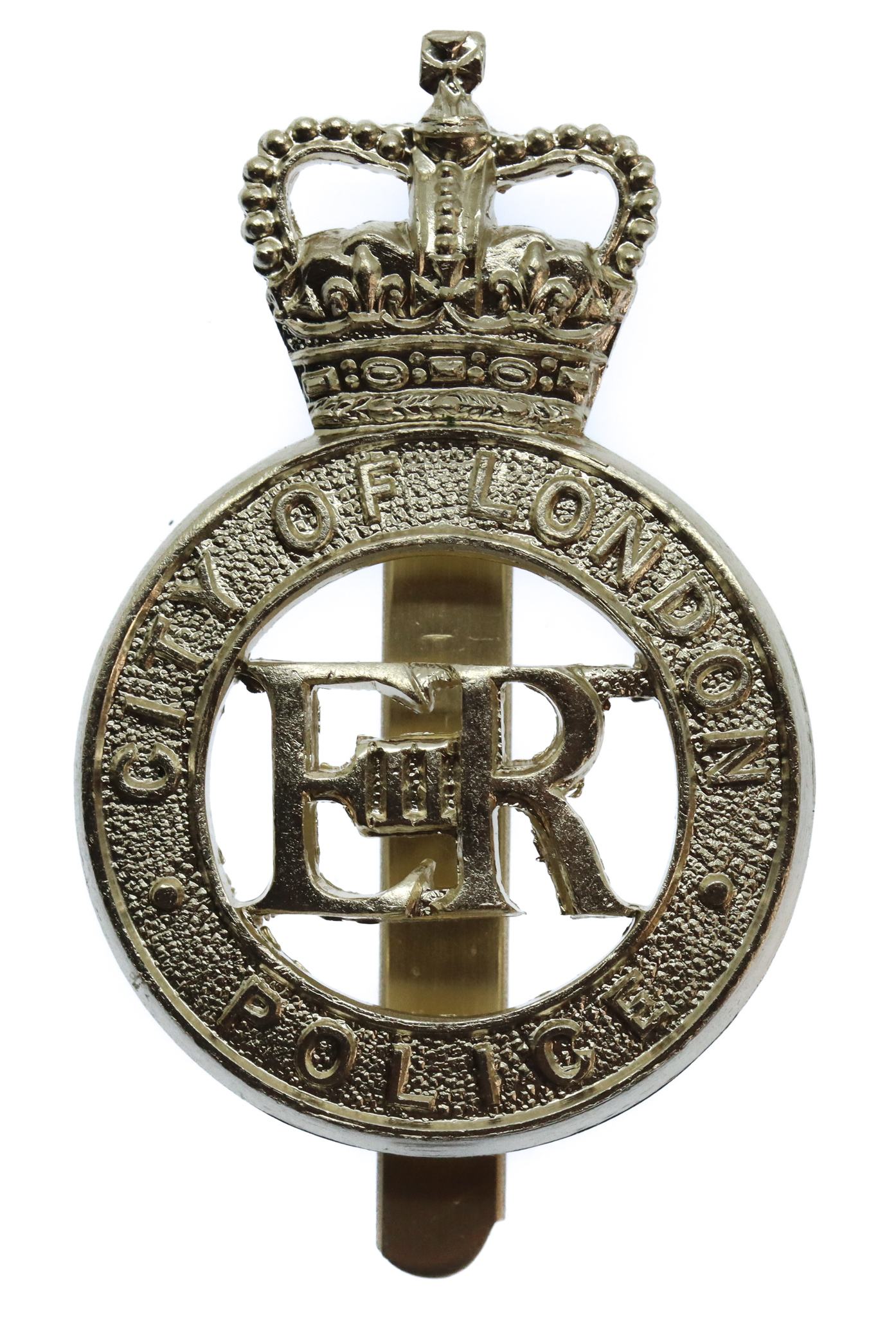 City of London Police Anodised (Staybrite) Cap Badge