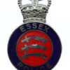Essex Police Enamelled Cap Badge - Queen's Crown