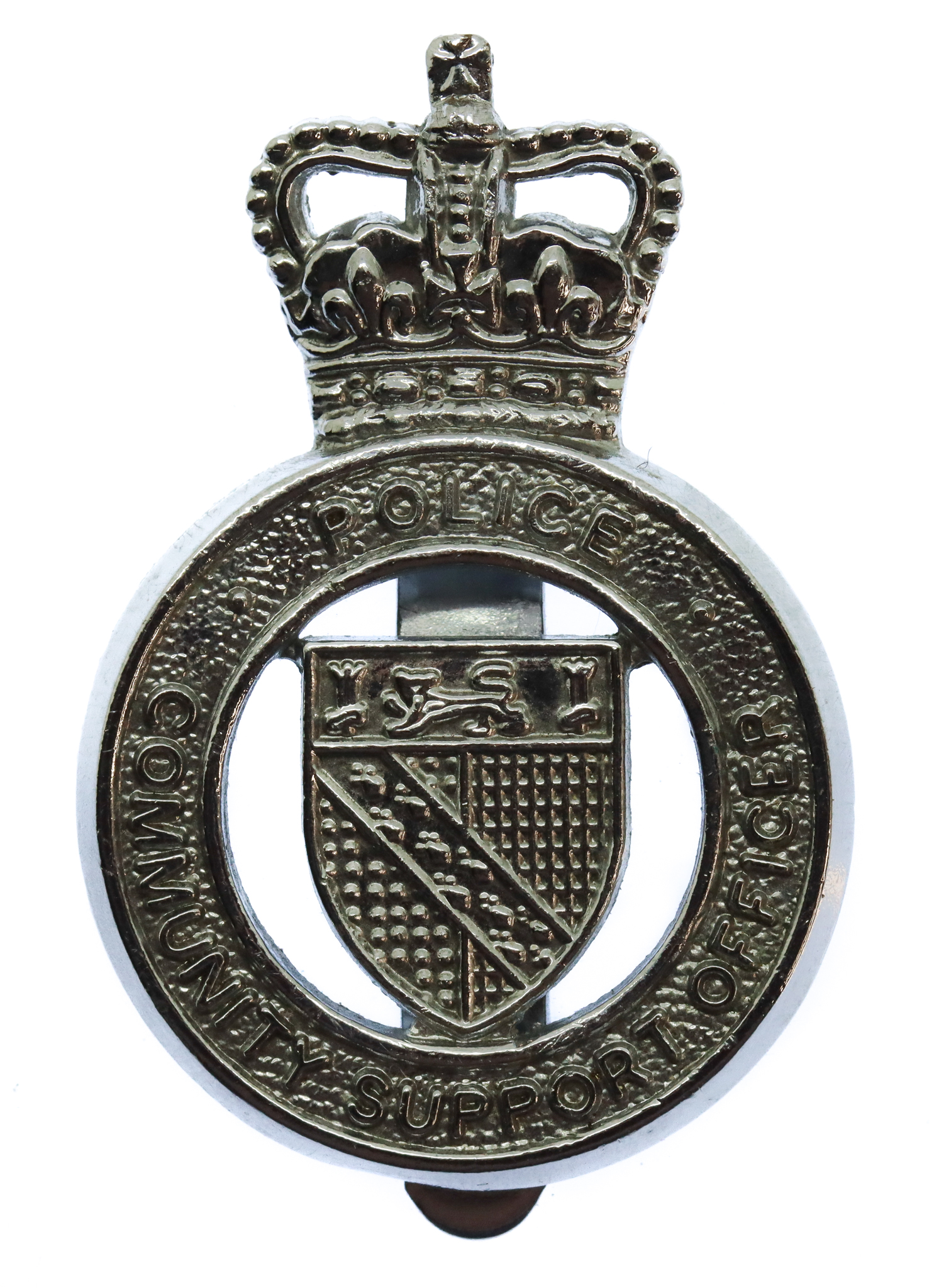 Norfolk Police Community Support Officer PCSO Cap Badge - Queen's Crown