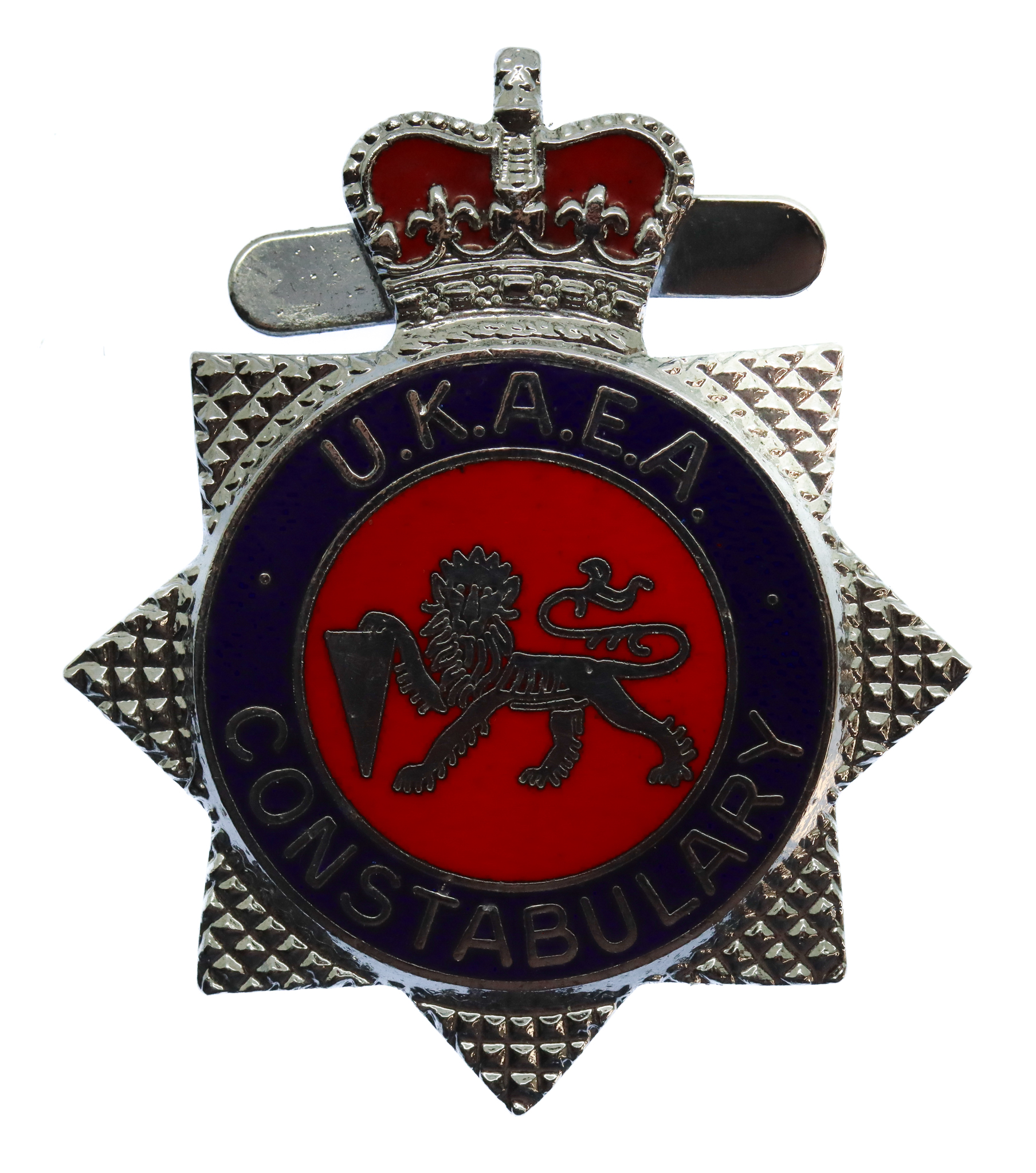United Kingdom Atomic Energy Authority (U.K.A.E.A.) Constabulary Enamelled Warrant Card Badge