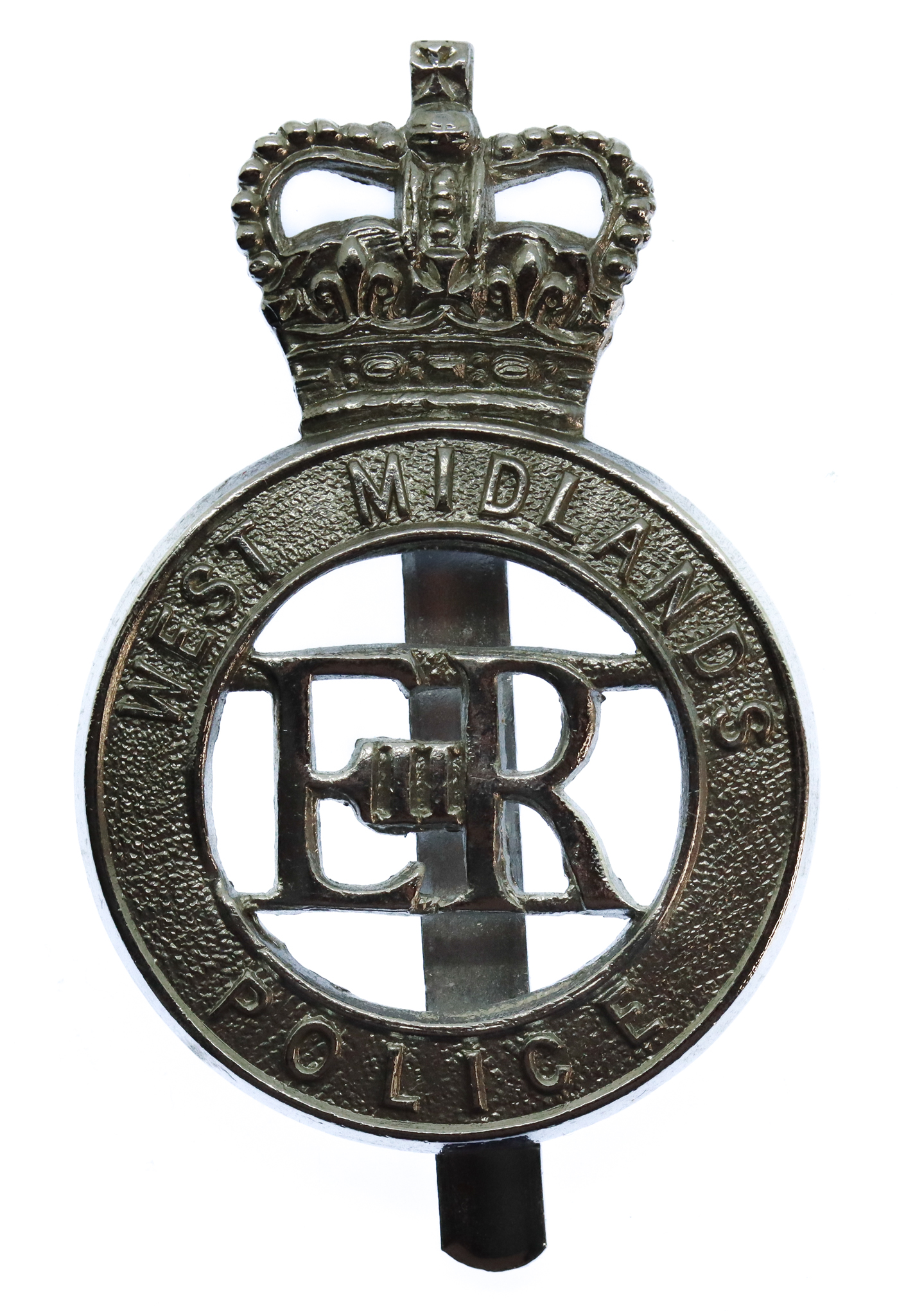 West Midlands Police Cap Badge - Queen's Crown