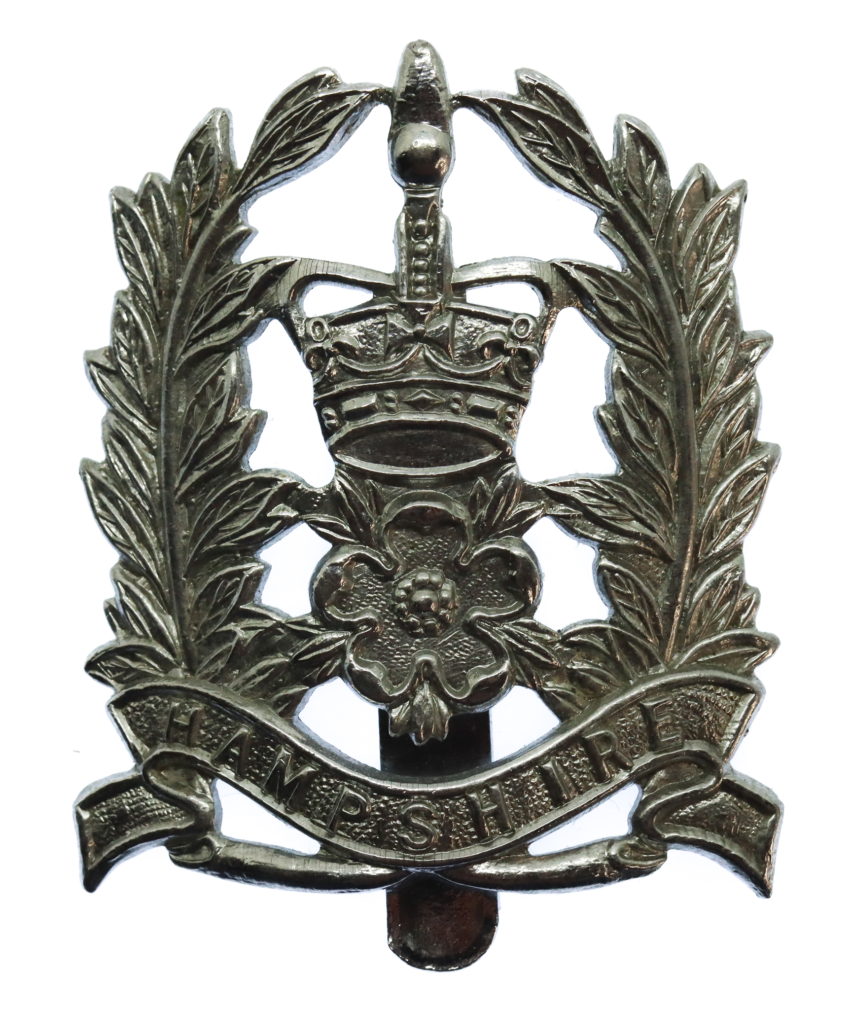 Hampshire Constabulary Constables Cap Badge - Queen's Crown