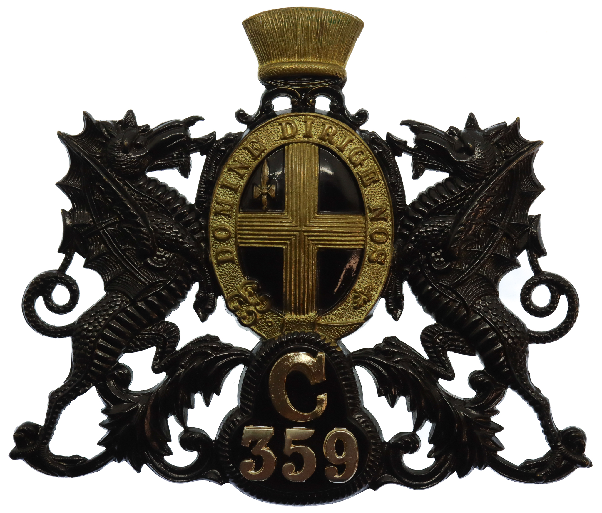 City of London Police Helmet Plate (C/359) 
