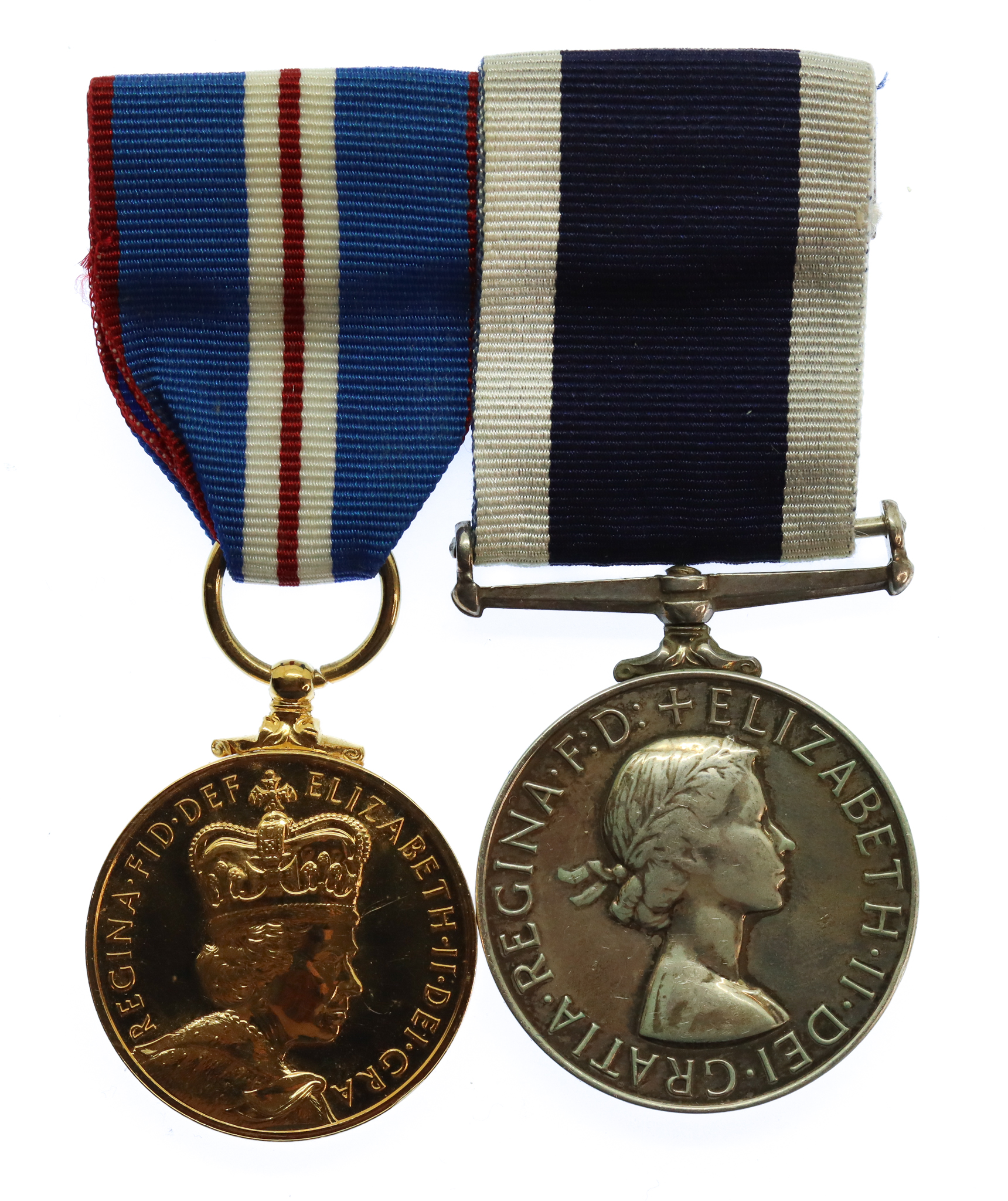 2002 QEII Golden Jubilee Medal & Royal Naval Long Service & Good Conduct Medal Pair - Lieut. S.J. Clements, Royal Navy