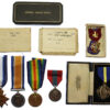WW1 1914-15 Star Trio and Imperial Service Medal Group of Four with Two Masonic Jewels - Spr. J.S. Arnot, Royal Engineers