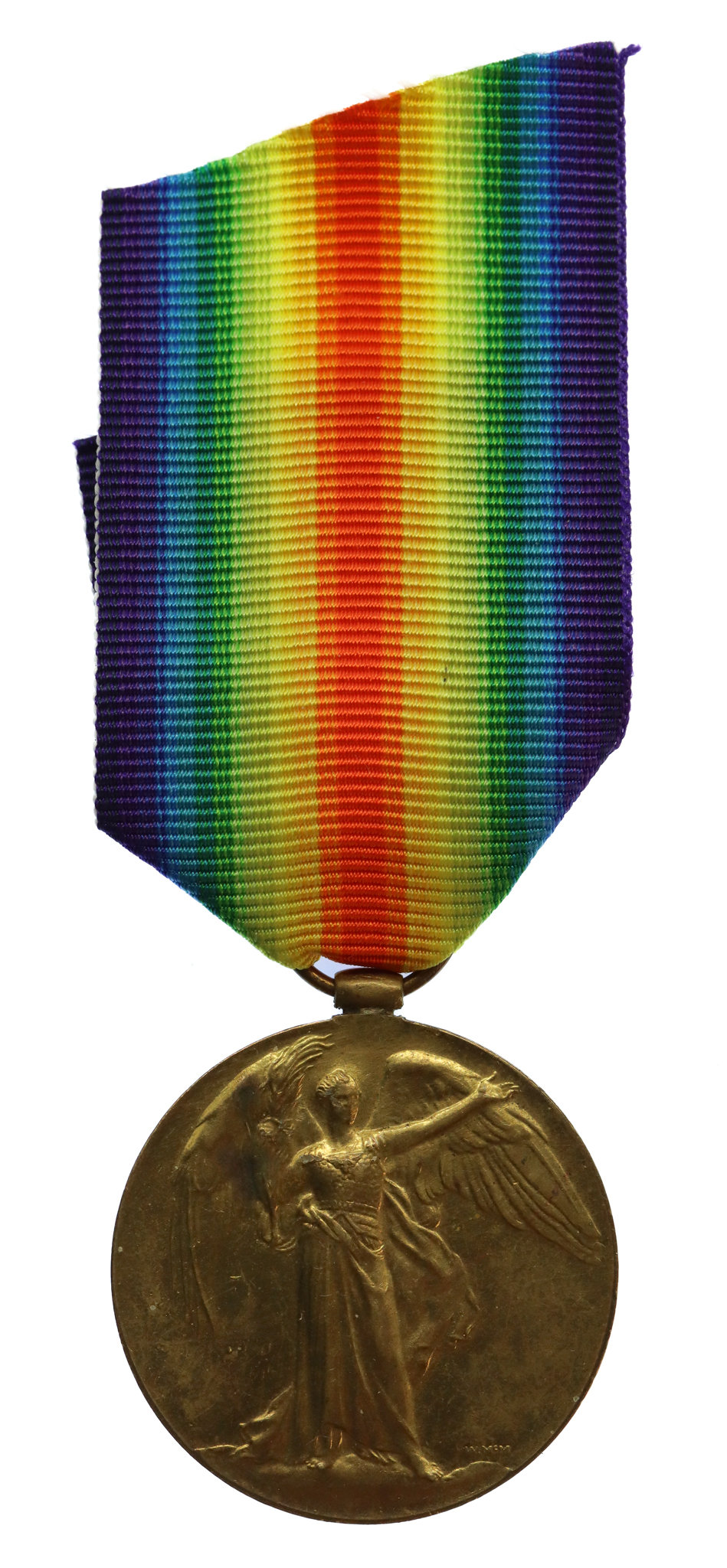 WW1 Victory Medal - Captain G.E. Milner, 6th Bn. West Yorkshire Regiment - Wounded 2/7/16