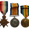 WW1 1914-15 Star Medal Trio - Pte. W.B. Duncan, Army Service Corps