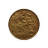 1911 George V Gold Half Sovereign Coin