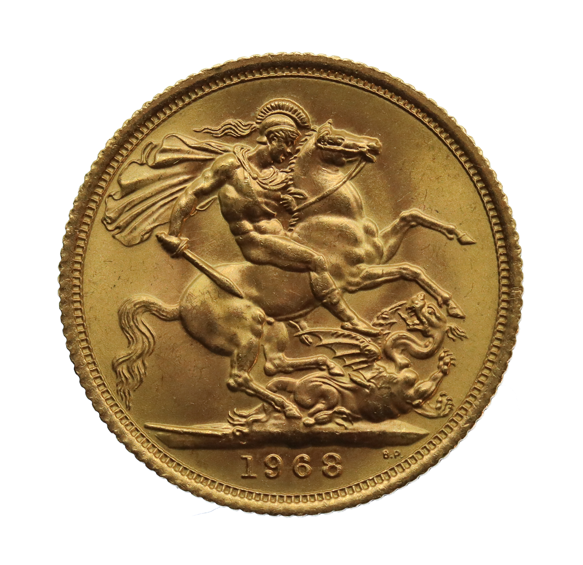 1968 Elizabeth II 22ct Gold Full Sovereign Coin