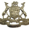 South African Railways Police Chrome Cap Badge