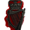 Royal Ulster Constabulary (R.U.C.) Anodised  Cap Badge - Queen's Crown