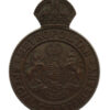 Metropolitan Police Special Constabulary Bronze Lapel Badge - King's Crown