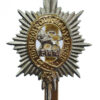 Worcestershire Regiment Anodised (Staybrite) Cap Badge