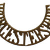 Worcestershire Regiment (WORCESTERSHIRE) Shoulder Title