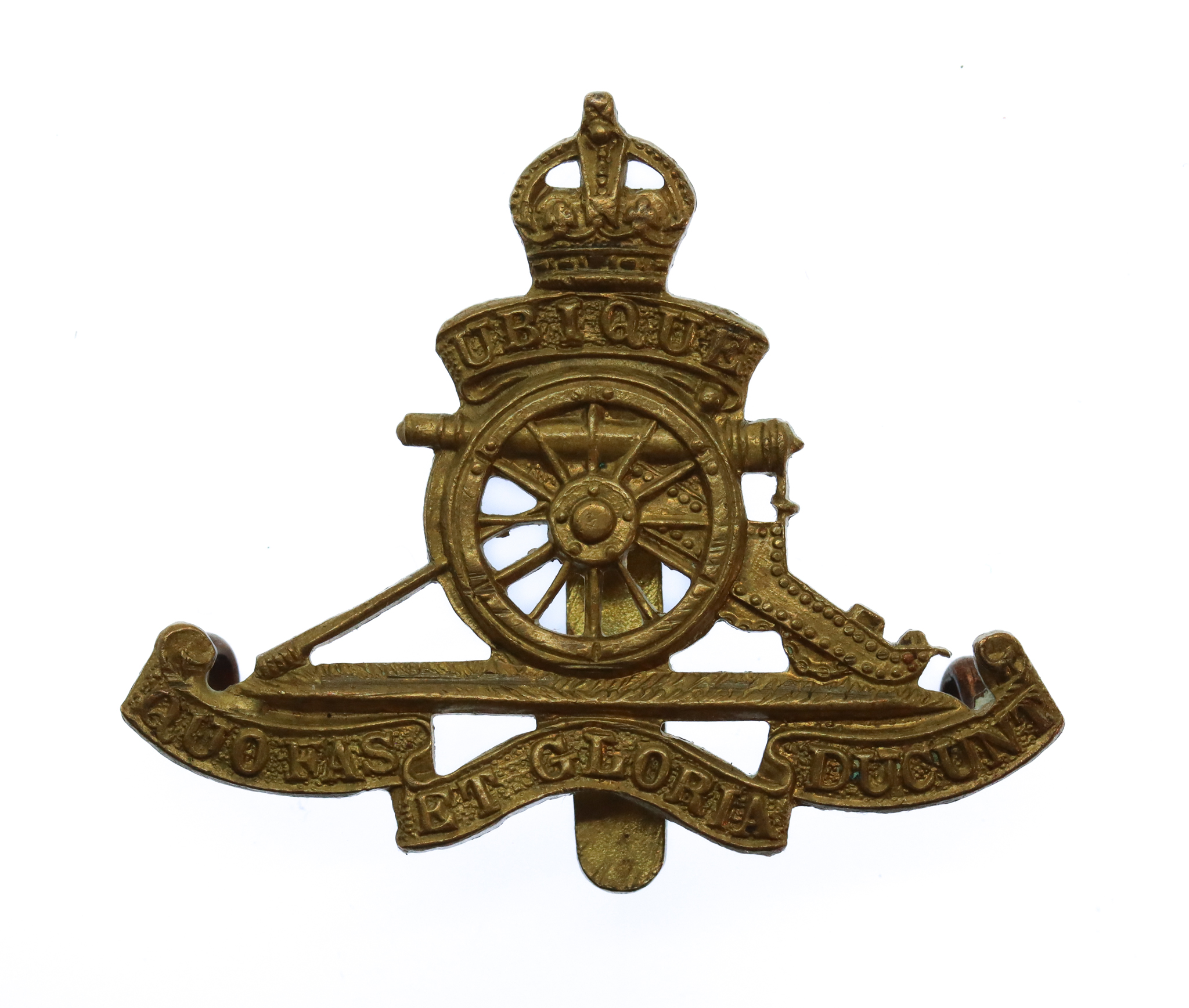 Royal Artillery Beret Badge - King's Crown