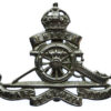 Royal Artillery Chrome Cap Badge - King's Crown