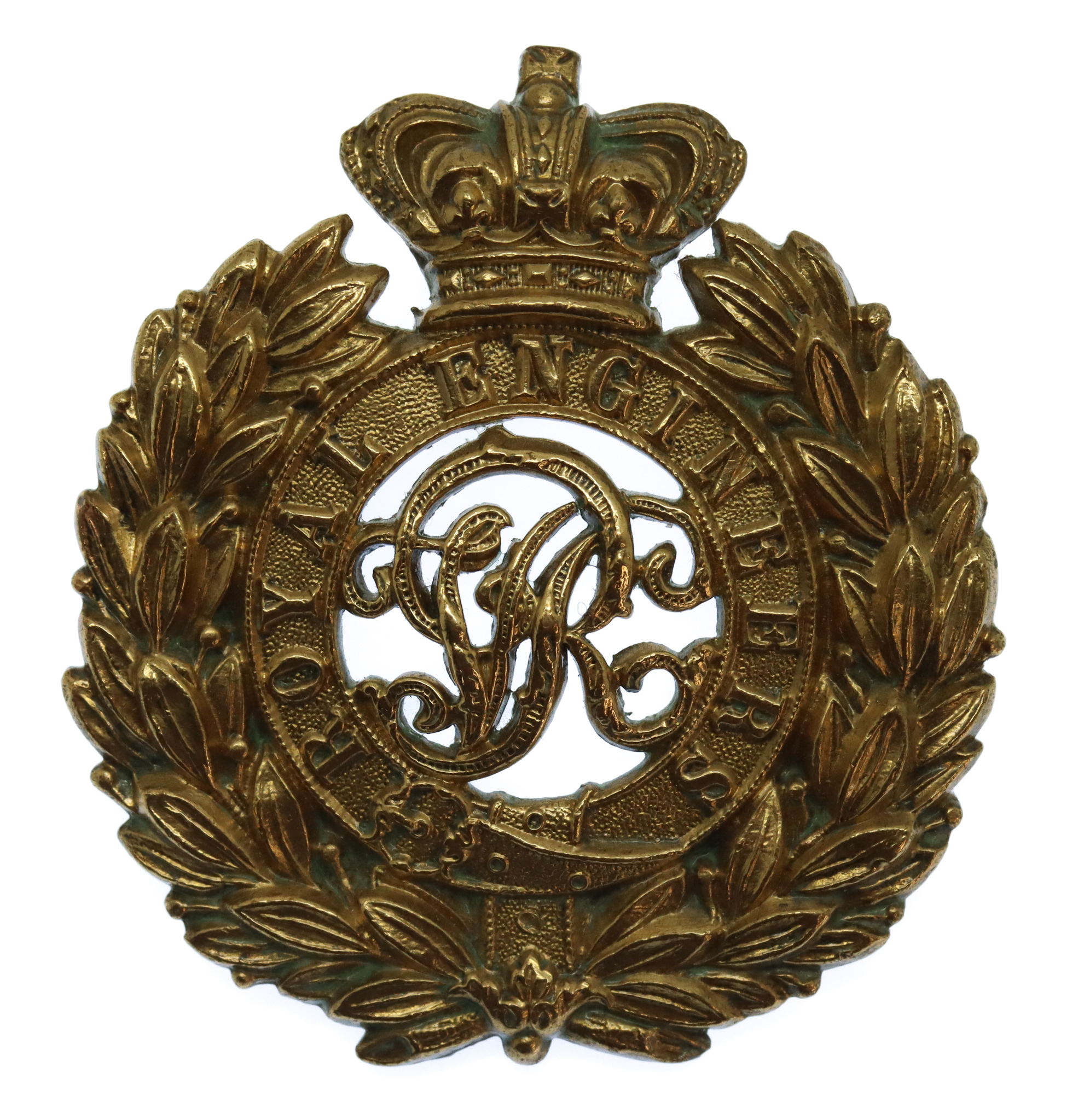 Victorian Royal Engineers Cap Badge