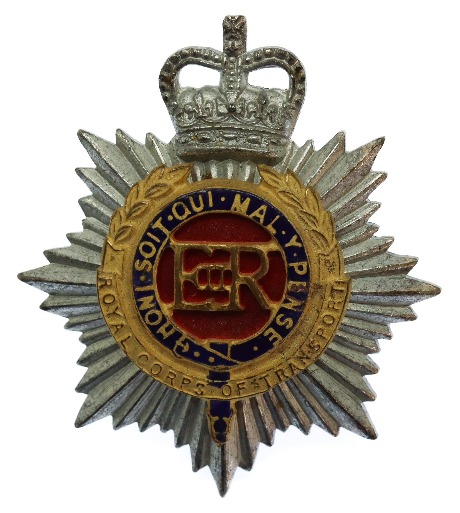 EIIR Royal Corps of Transport (R.C.T.) Officer's Cap Badge