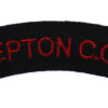Repton C.C.F. Cloth Shoulder Title