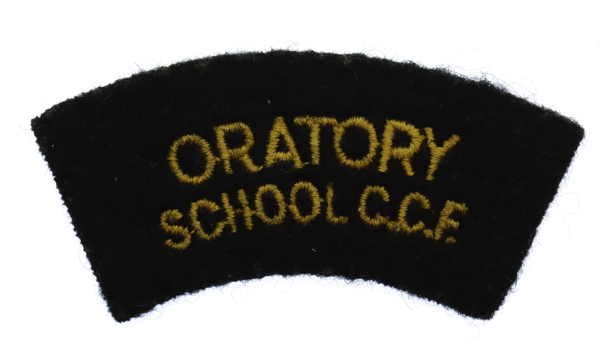Oratory School C.C.F. Cloth Shoulder Title
