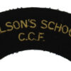 Wilson's School C.C.F. Cloth Shoulder Title