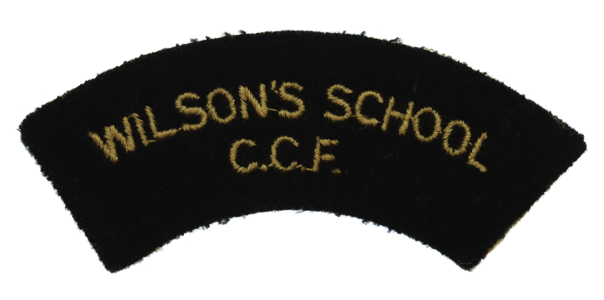 Wilson's School C.C.F. Cloth Shoulder Title