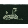 South Wales Borderers Brecknockshire A.C.F. Cloth Formation Sign
