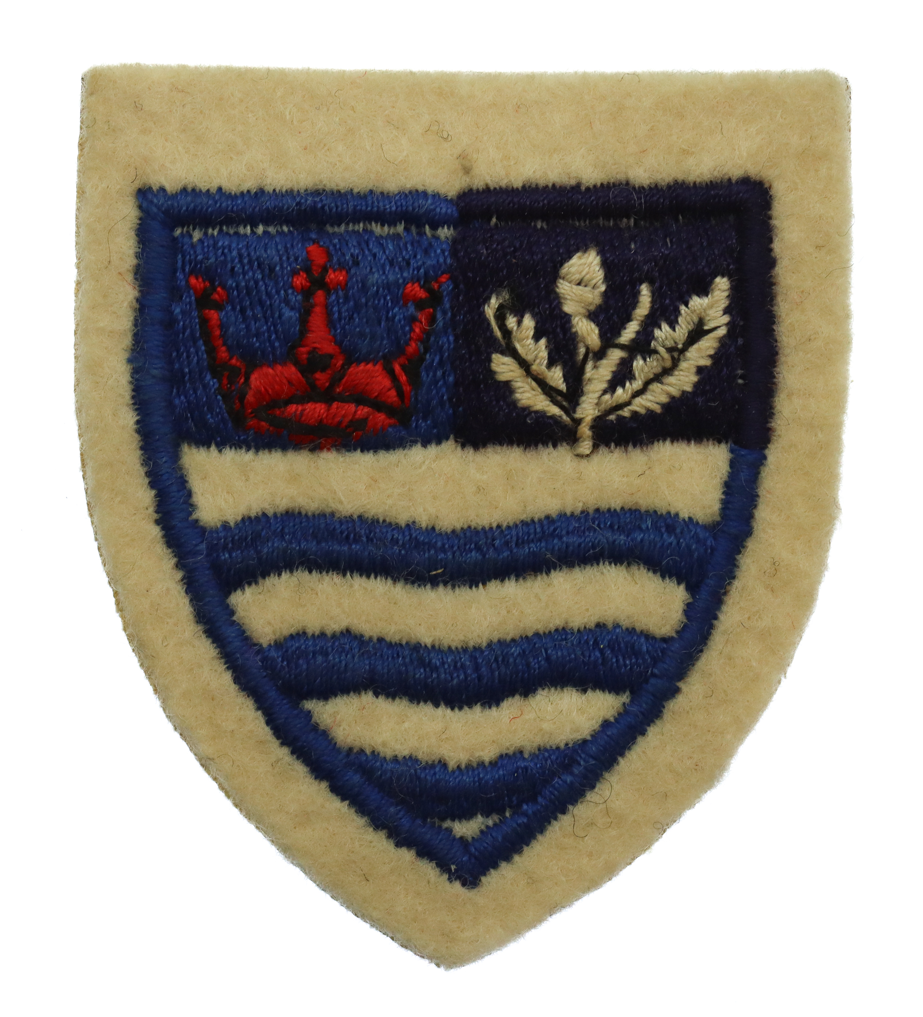 London & South West Sector A.C.F. Cloth Formation Sign