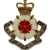 The King's Division Band Enamelled Cap Badge