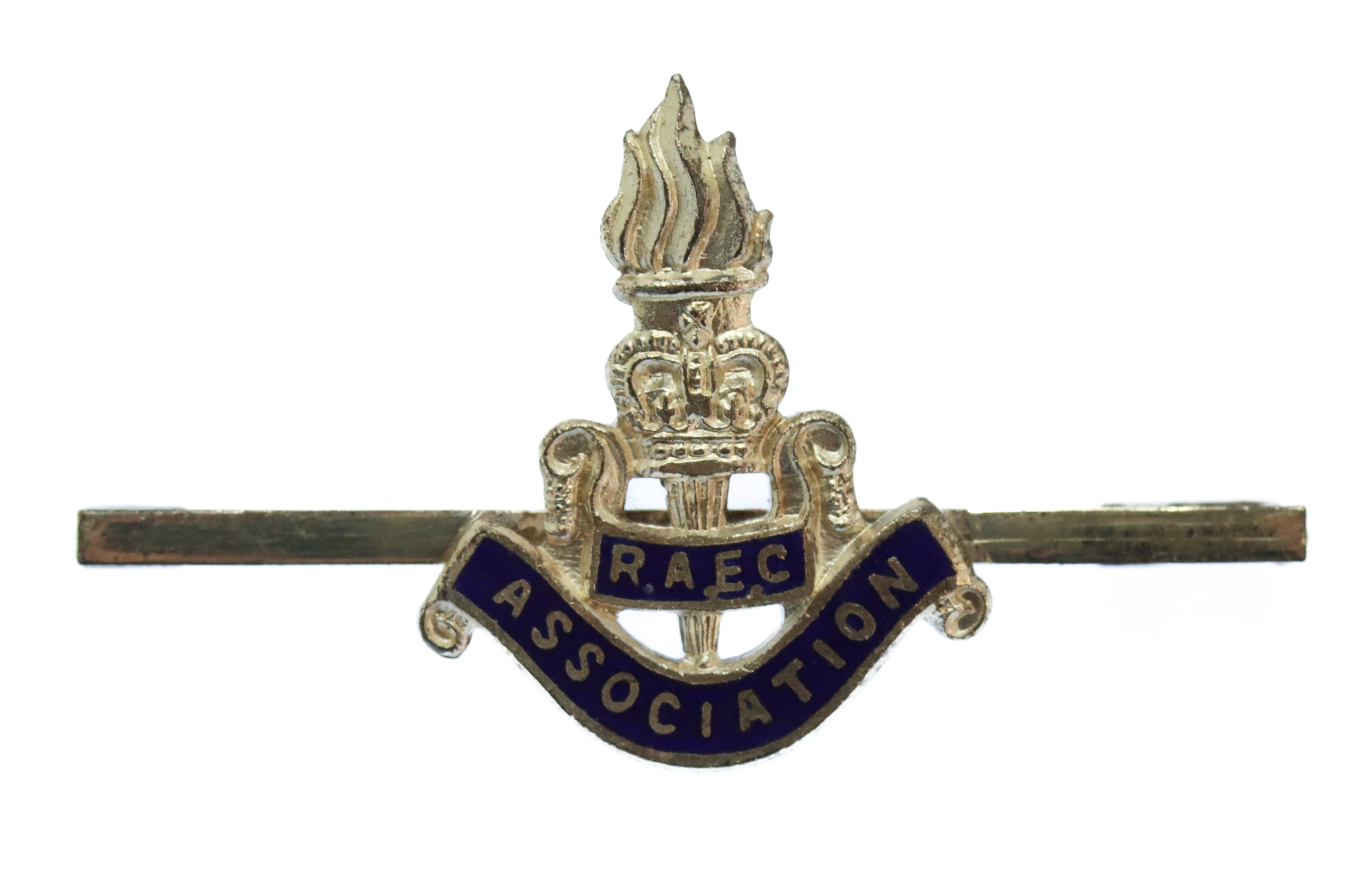 Royal Army Educational Corps (R.A.E.C.) Association Lapel Badge/Tie Pin - Queen's Crown