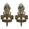 Pair of Royal Army Educational Corps (R.A.E.C.) Anodised (Staybrite) Collar Badges
