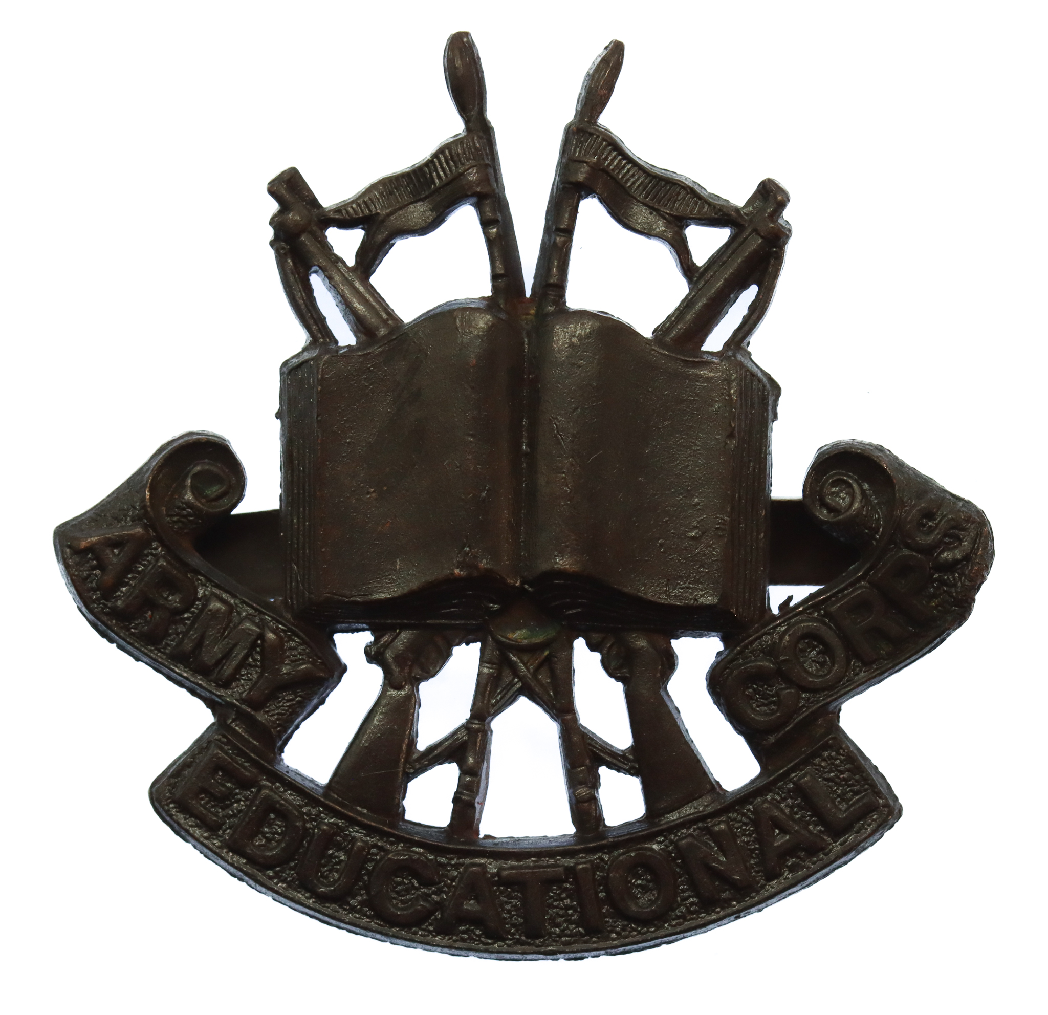 Army Educational Corps Officer's Service Dress Cap Badge (1st Pattern)
