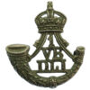 1st (Stockton on Tees) Volunteer Battalion Durham Light Infantry (D.L.I.) Cap Badge - c.1901-1908
